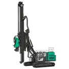 Sennebogen SR35 with ABI Mobilram TM16 Piling Rig Front Left Image