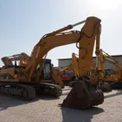 Used 2012 Caterpillar 349D Track Excavator-Front Right View