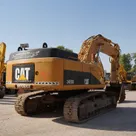 Used 2012 Caterpillar 349D Track Excavator-Rear Right View