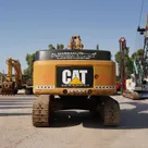 Used 2012 Caterpillar 349D Track Excavator-Rear View