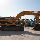 Used 2012 Caterpillar 349D Track Excavator-Right Side View