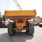 volvo a35f articulated hauler rear view