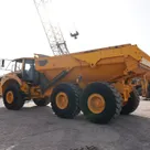 volvo A35F dump truck rear left view