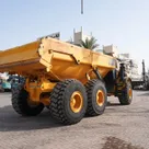 volvo A35F dump truck rear right view