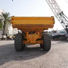 volvo A35F dump truck rear view