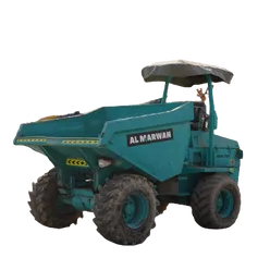 9-Ton Articulated Mini Dumper for Rent | Al Marwan
