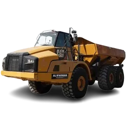 2011 Caterpillar 740B Articulated Dump Truck for Sale-white background image
