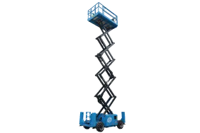 1218RE Electric Scissor Lift White background image