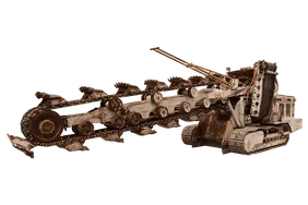 1989 Used Capitol CTC-810 bucket ladder trencher cable plow ride-on trencher
