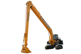 2001 Komatsu PC1600 Track Excavator-White background 