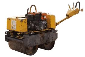 2003 Sakai HV51ST Walk-Behind Roller White Background View - RO-0107