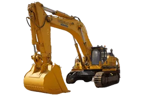 2009 Komatsu PC800SE-7 Track Excavator White Background View - EX-0291