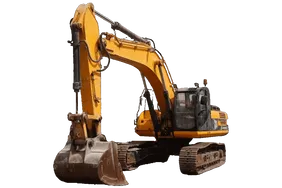 2011 JCB JS330 Track Excavator Front Left View - EX-0296