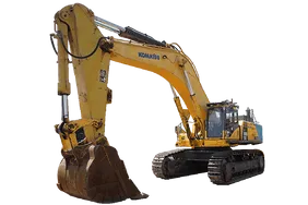 2011 Komatsu PC800SE-7 Excavator White Background