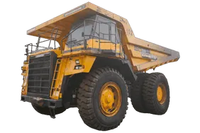 2022 Komatsu HD785-7 Rigid Dump Truck white background