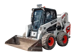 2024 Bobcat S650 Skid Steer Loader White Background View