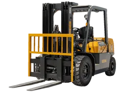 2025 Socma HNF50C Diesel Forklift White Background View