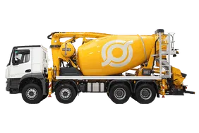 Cifa MK25H truck mixer pump white background image