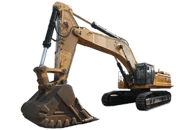 2022 Cat 395 Excavator White Background