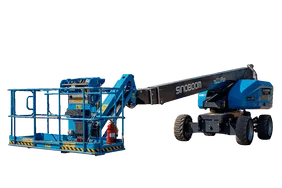Sinoboom TB22J Plus Telescopic Boom Lift White Background View