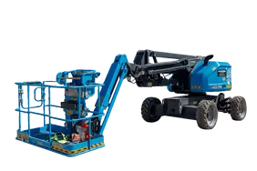 Sinoboom AB15J Plus Articulated Boom Lift White Background View