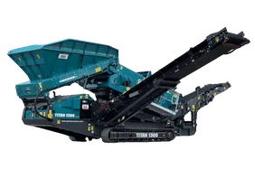 Powerscreen Titan 1300 Scalping Screener- White Background Image