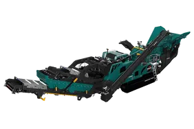 Powerscreen Trakpactor 550SR Impact Crusher White background