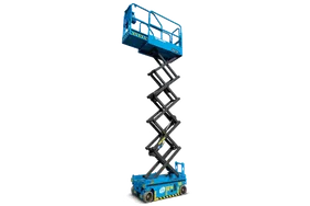 Sinoboom 0607se Electric Scissor Lift White Background