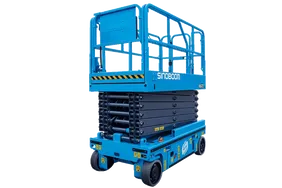 Sinoboom 1212N Hydraulic Scissor Lift White Background