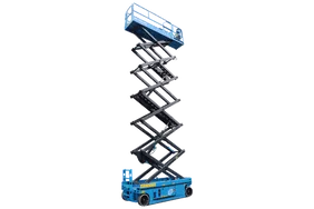 Sinoboom 1412 Hydraulic Scissor Lift White Background