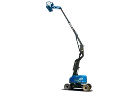 Sinoboom AB18J Articulated Boom Lift White Background