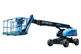 Sinoboom TB18J Telescopic Boom Lift White background