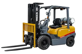 Socma HNF-35 Diesel Forklift White Background View