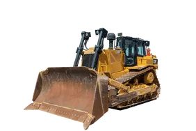 2021 Caterpillar D8T Bulldozer White Background
