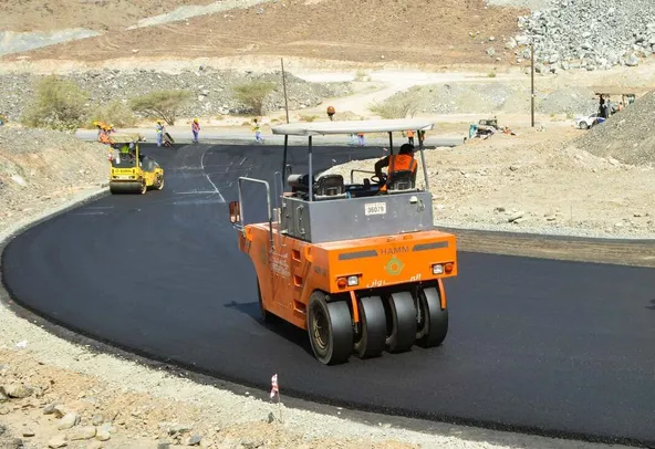 For Rent 28 Ton Rubber Wheeled Pneumatic Roller | Al Marwan