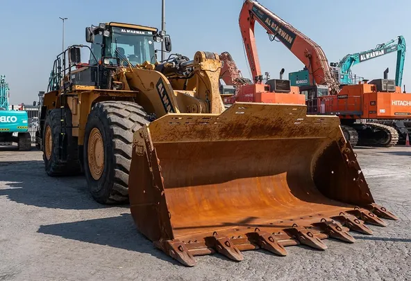 2020 Caterpillar 988K Wheel Loader Front Right View