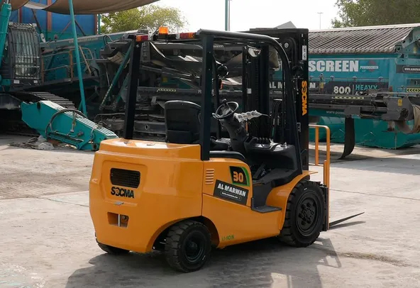 2025 Socma FB30 Electric Forklift Rear Right View