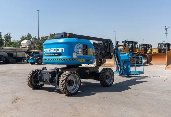 Sinoboom AB15J Plus Articulated Boom Lift Rear Right View