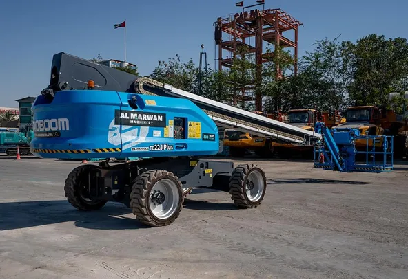 Sinoboom TB22J Plus Telescopic Boom Lift Rear Right View