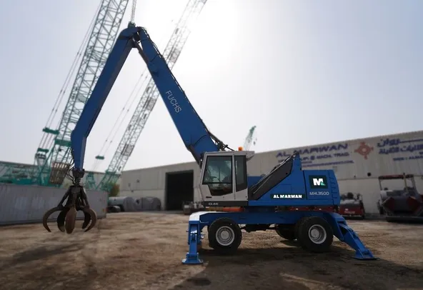 Terex Fuchs MHL 350 Material Handler 2009 | Al Marwan