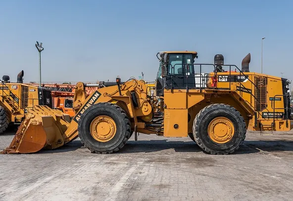 2020 Caterpillar 988K Wheel Loader Left Side View