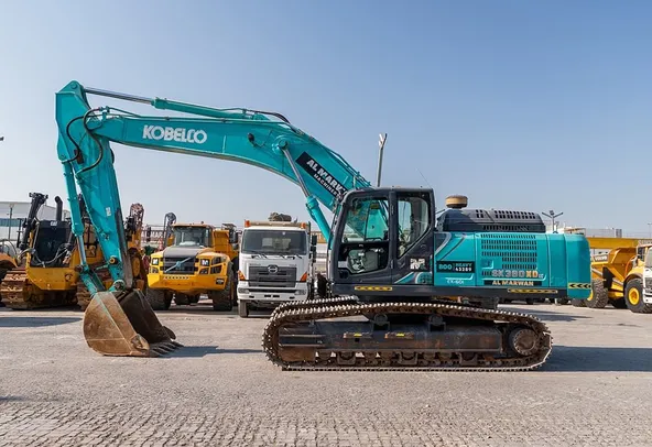2023 Kobelco SK380XDLC-10 Track Excavator Left Side View