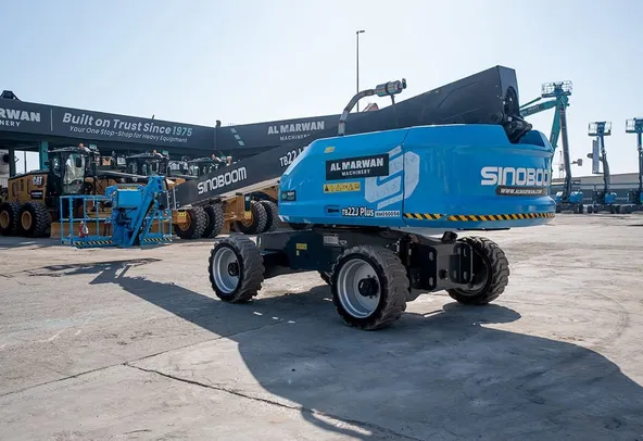 Sinoboom TB22J Plus Telescopic Boom Lift Rear Left View