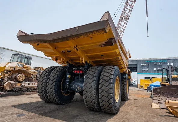 2022 Komatsu HD785-7 Rigid Dump Truck Rear Right View