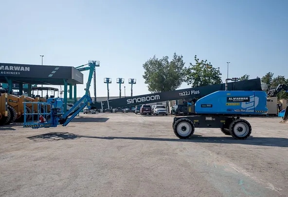 Sinoboom TB22J Plus Telescopic Boom Lift Left Side View