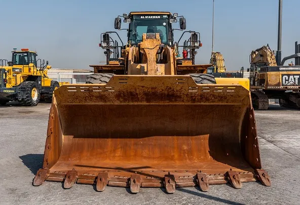 2020 Caterpillar 988K Wheel Loader Front View