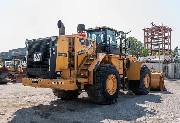 2020 Caterpillar 988K Wheel Loader Rear Right View