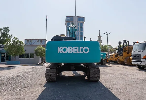 2022 Kobelco SK380XDLC-10 Track Excavator Rear View
