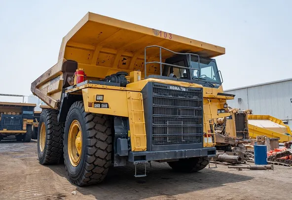 2022 Komatsu HD785-7 Rigid Dump Truck Front Right View