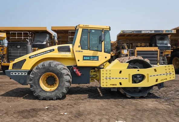 2014 Bomag BW226 PDH-4 Single Pad Foot Drum Roller Right Side View